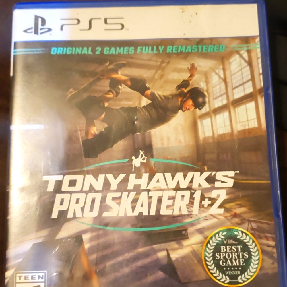 Ps5 game. Tony Hawk skater 2